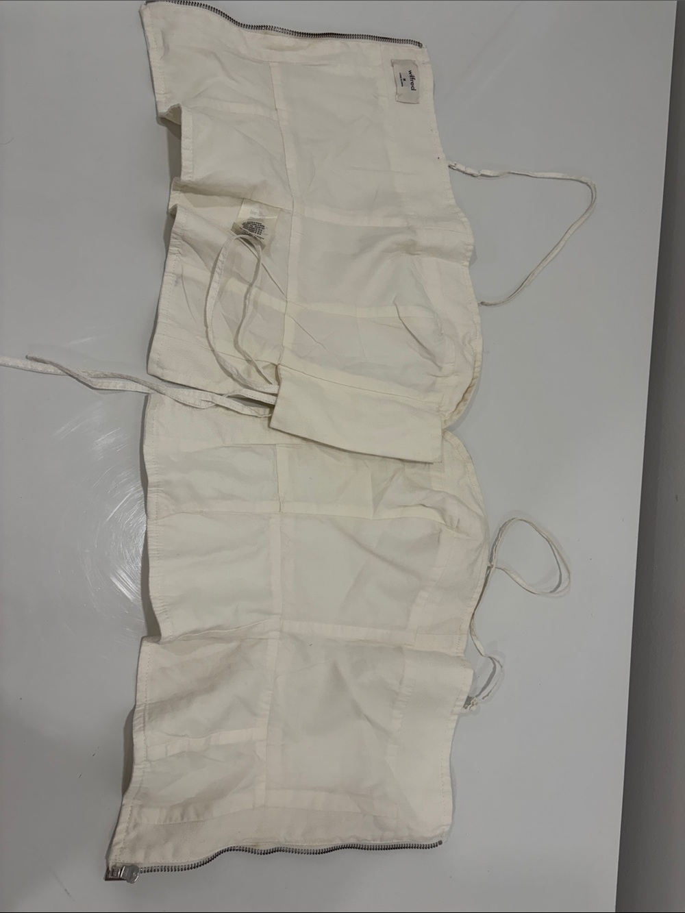 Wilfred Jean Crop Top with Tie - Picture 5 of 6